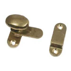 DOOR LATCH, BRASS (click for enlarged image)